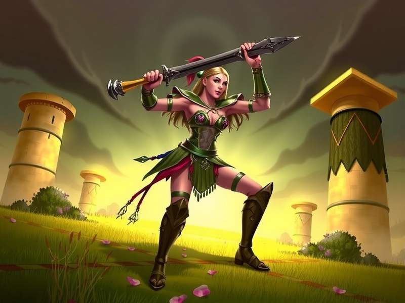Rani S Mace Warrior Game Art